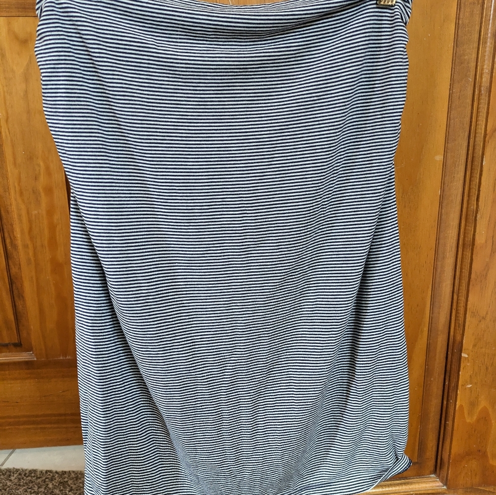 Gap maternity striped stretch skirt - size S